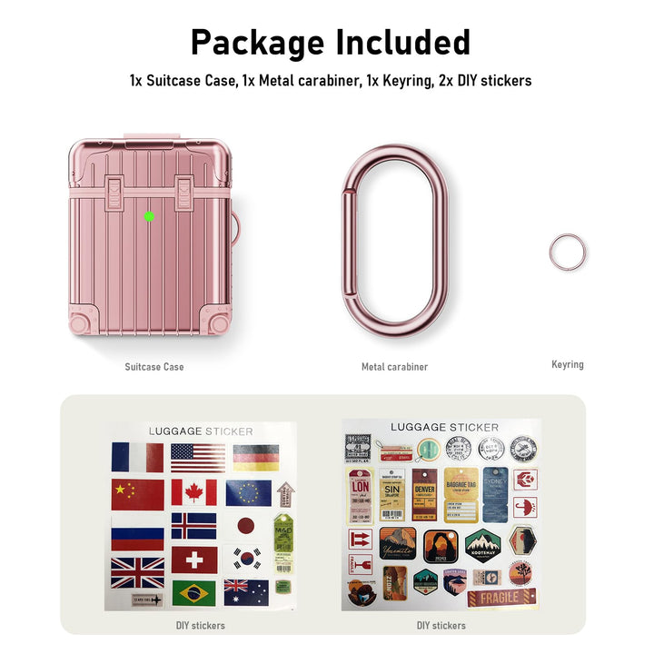 Koreda Quirky Suitcase AirPods Case - DOKUTRONIX