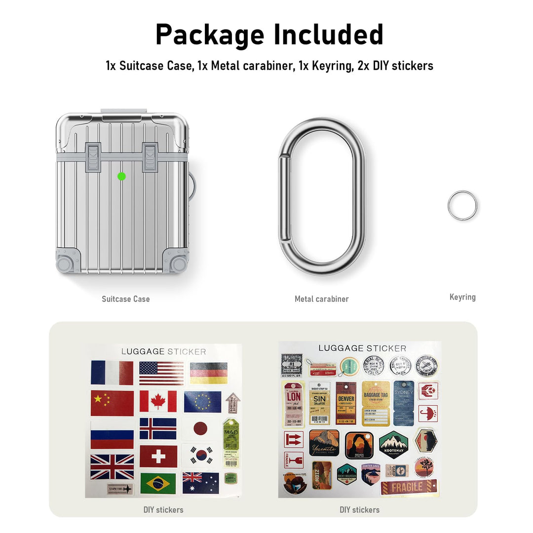 Koreda Quirky Suitcase AirPods Case - DOKUTRONIX