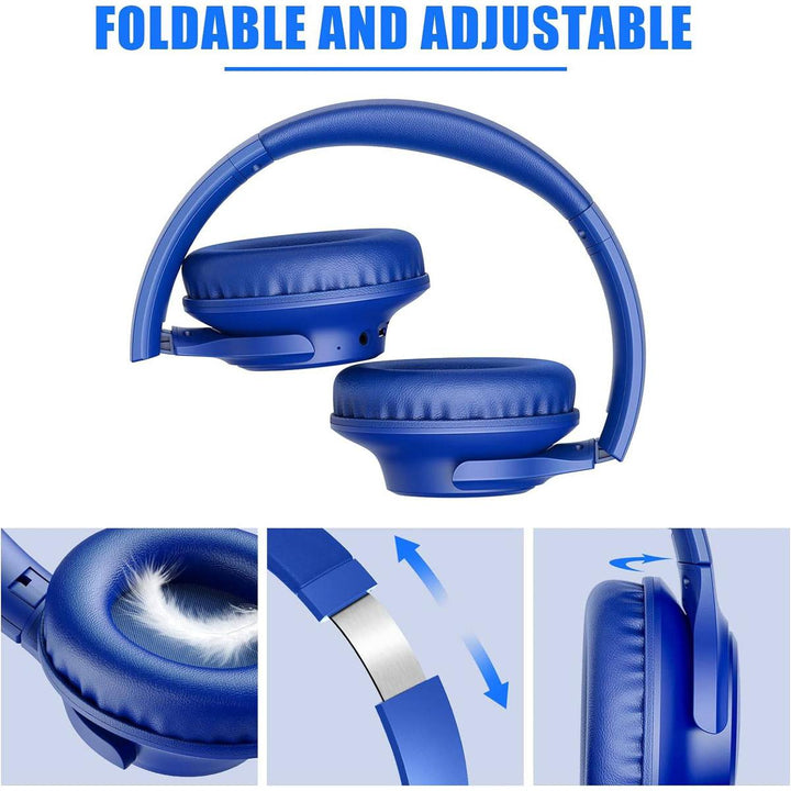 BLUVIDIO SoundWave Bluetooth Headphones - DOKUTRONIX