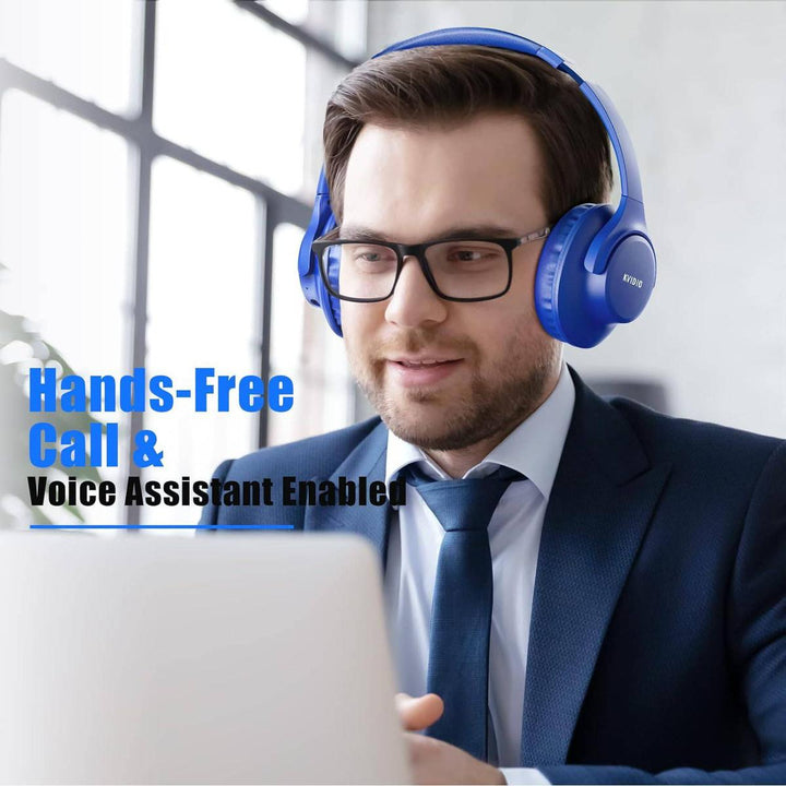 BLUVIDIO SoundWave Bluetooth Headphones - DOKUTRONIX