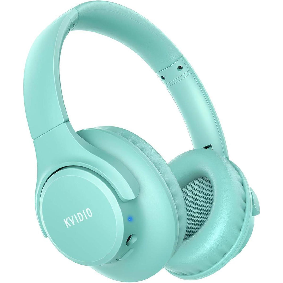 KVIDIO Green Bluetooth Over-Ear Headphones Elite - DOKUTRONIX