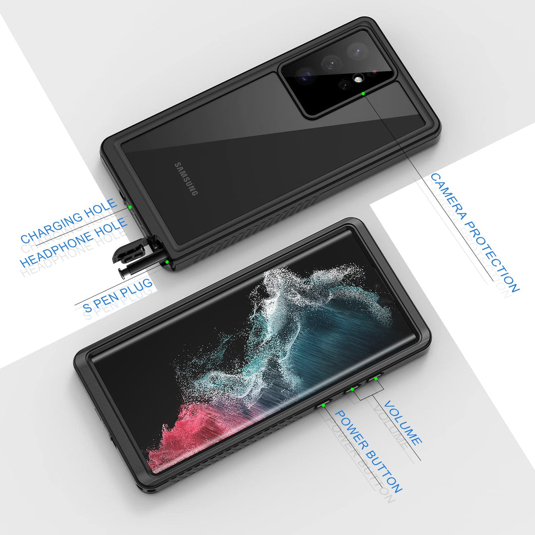 Lanhiem UltraGuard Waterproof Case for Galaxy S22 - DOKUTRONIX
