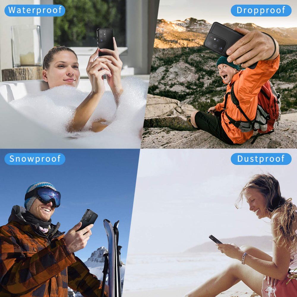 Lanhiem UltraGuard Waterproof Case for Galaxy S22 - DOKUTRONIX