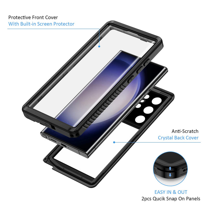 Lanhiem S23 Ultra Armor Case - Rugged & Waterproof - DOKUTRONIX