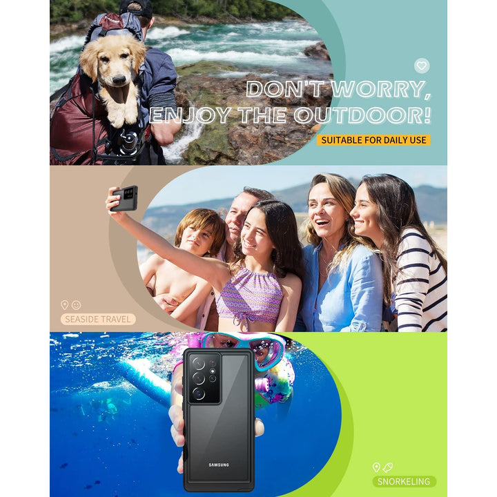 Lanhiem AquaShield Case for Galaxy S23 Ultra 5G - DOKUTRONIX