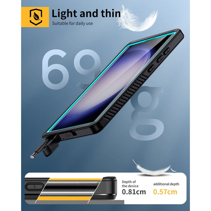 Lanhiem AquaShield Case for Galaxy S23 Ultra 5G - DOKUTRONIX
