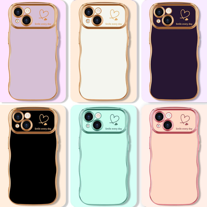 WaveLove iPhone 14 Plus Case in Dark Purple - DOKUTRONIX