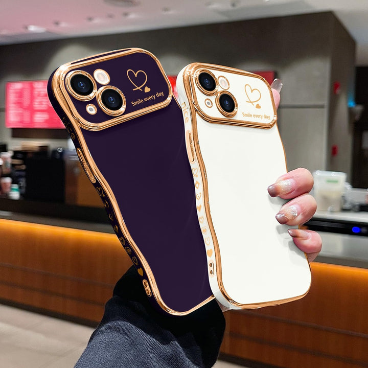 WaveLove iPhone 14 Plus Case in Dark Purple - DOKUTRONIX