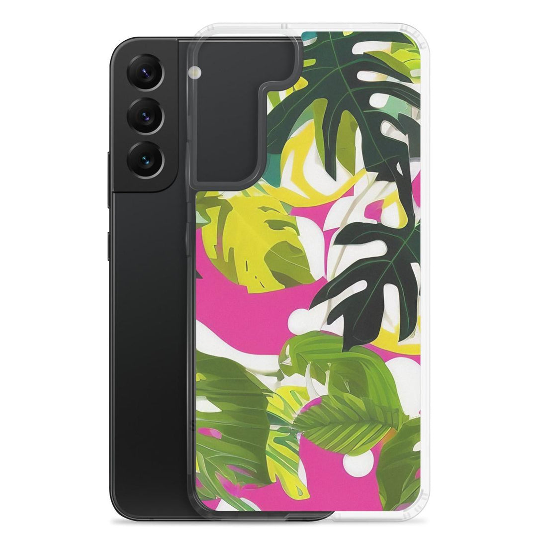 Leafy Jiffy Samsung® Clear Case - DOKUTRONIX