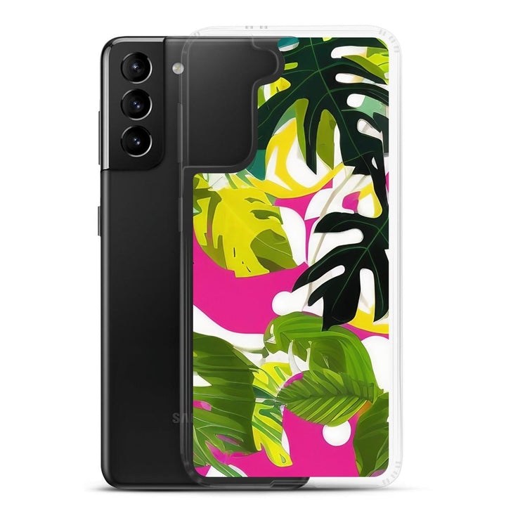 Leafy Jiffy Samsung® Clear Case - DOKUTRONIX