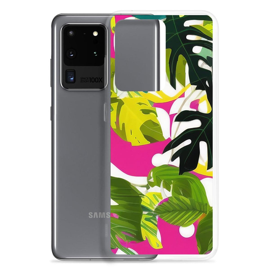 Leafy Jiffy Samsung® Clear Case - DOKUTRONIX