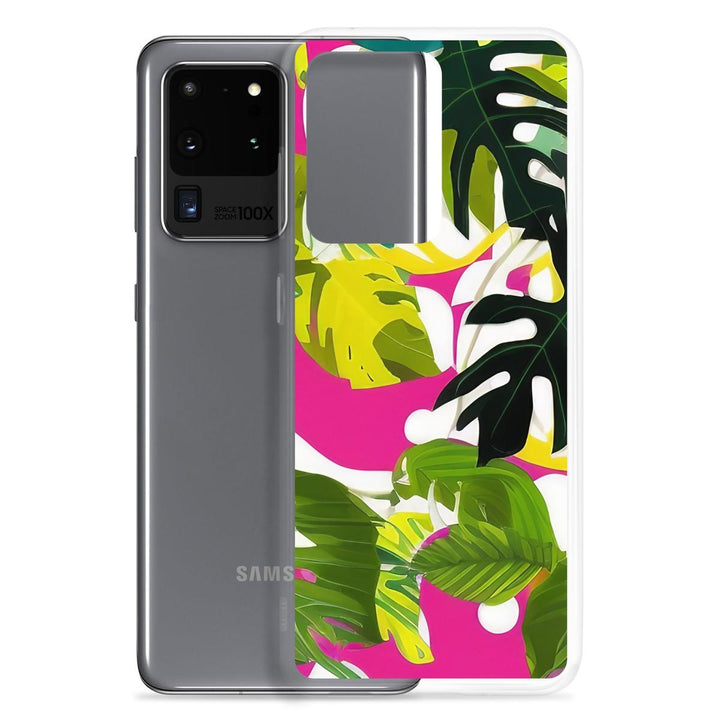 Leafy Jiffy Samsung® Clear Case - DOKUTRONIX