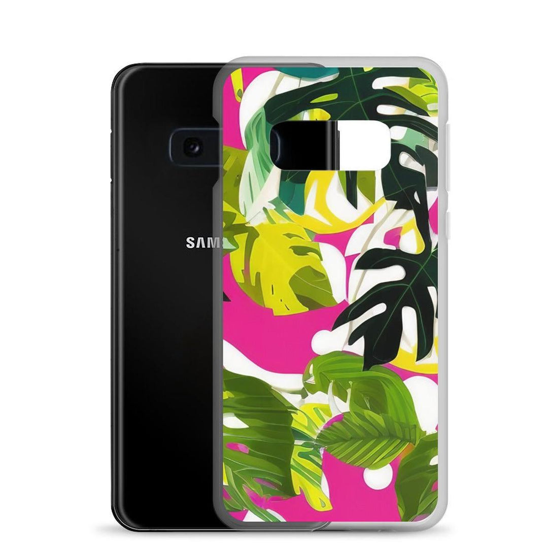 Leafy Jiffy Samsung® Clear Case - DOKUTRONIX