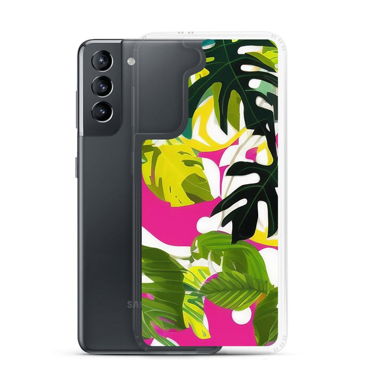 Leafy Jiffy Samsung® Clear Case - DOKUTRONIX