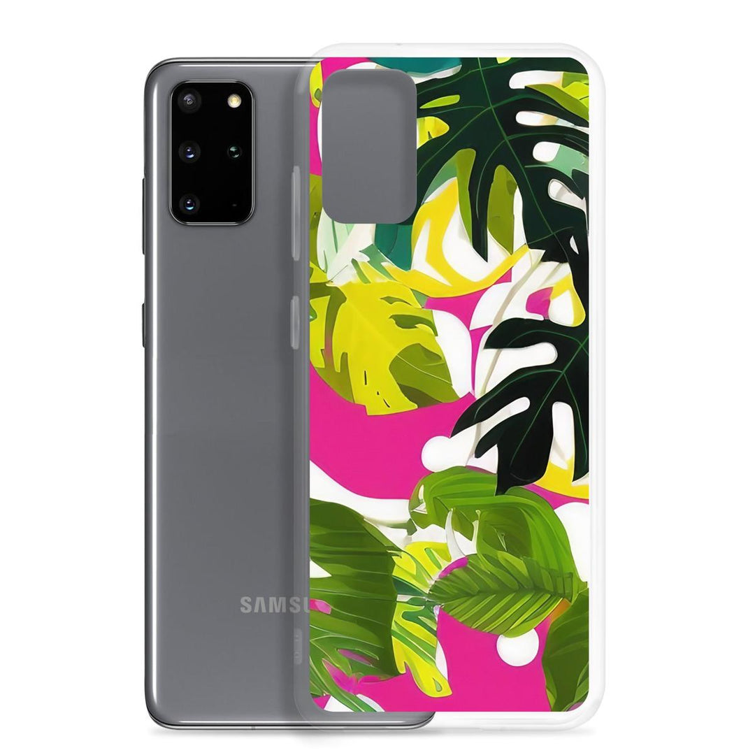 Leafy Jiffy Samsung® Clear Case - DOKUTRONIX