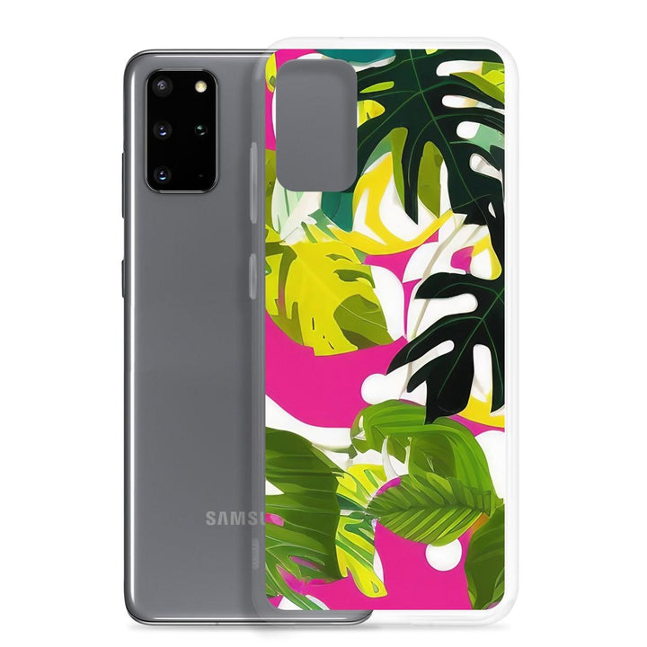 Leafy Jiffy Samsung® Clear Case - DOKUTRONIX