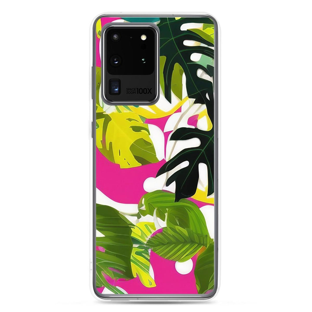 Leafy Jiffy Samsung® Clear Case - DOKUTRONIX