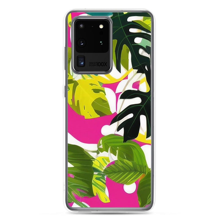 Leafy Jiffy Samsung® Clear Case - DOKUTRONIX