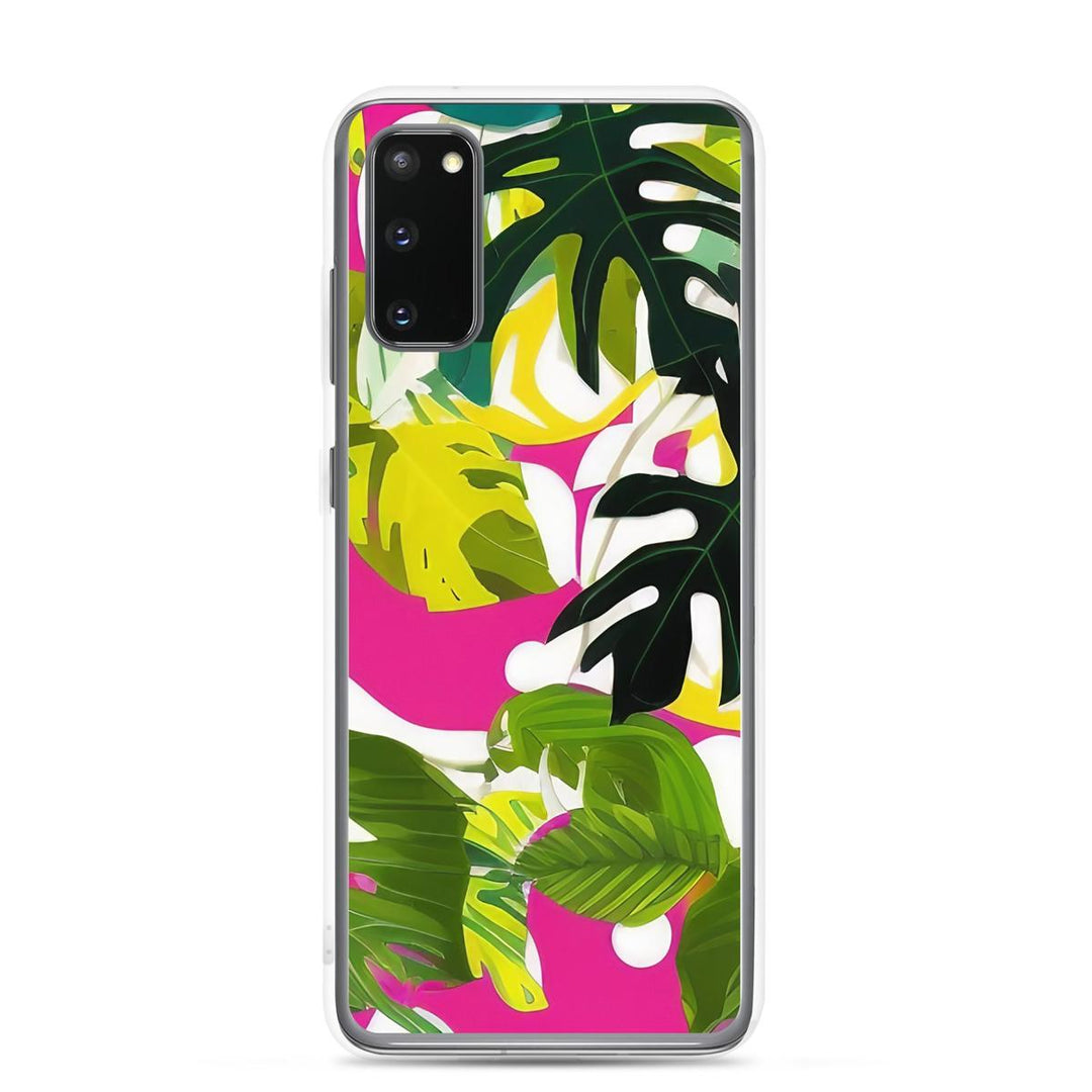 Leafy Jiffy Samsung® Clear Case - DOKUTRONIX