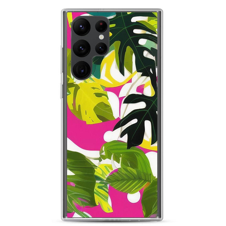 Leafy Jiffy Samsung® Clear Case - DOKUTRONIX