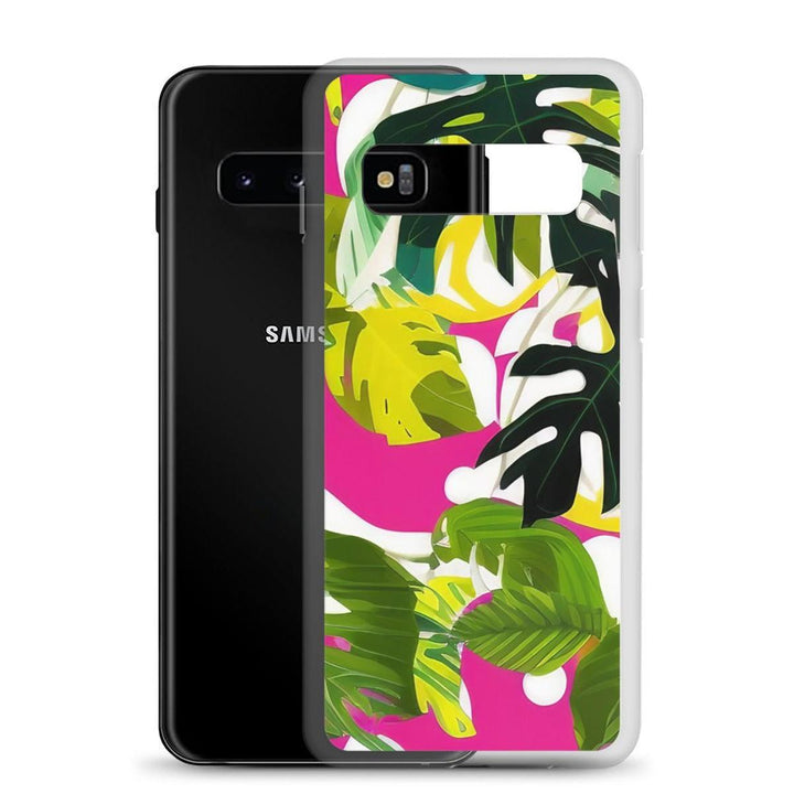 Leafy Jiffy Samsung® Clear Case - DOKUTRONIX