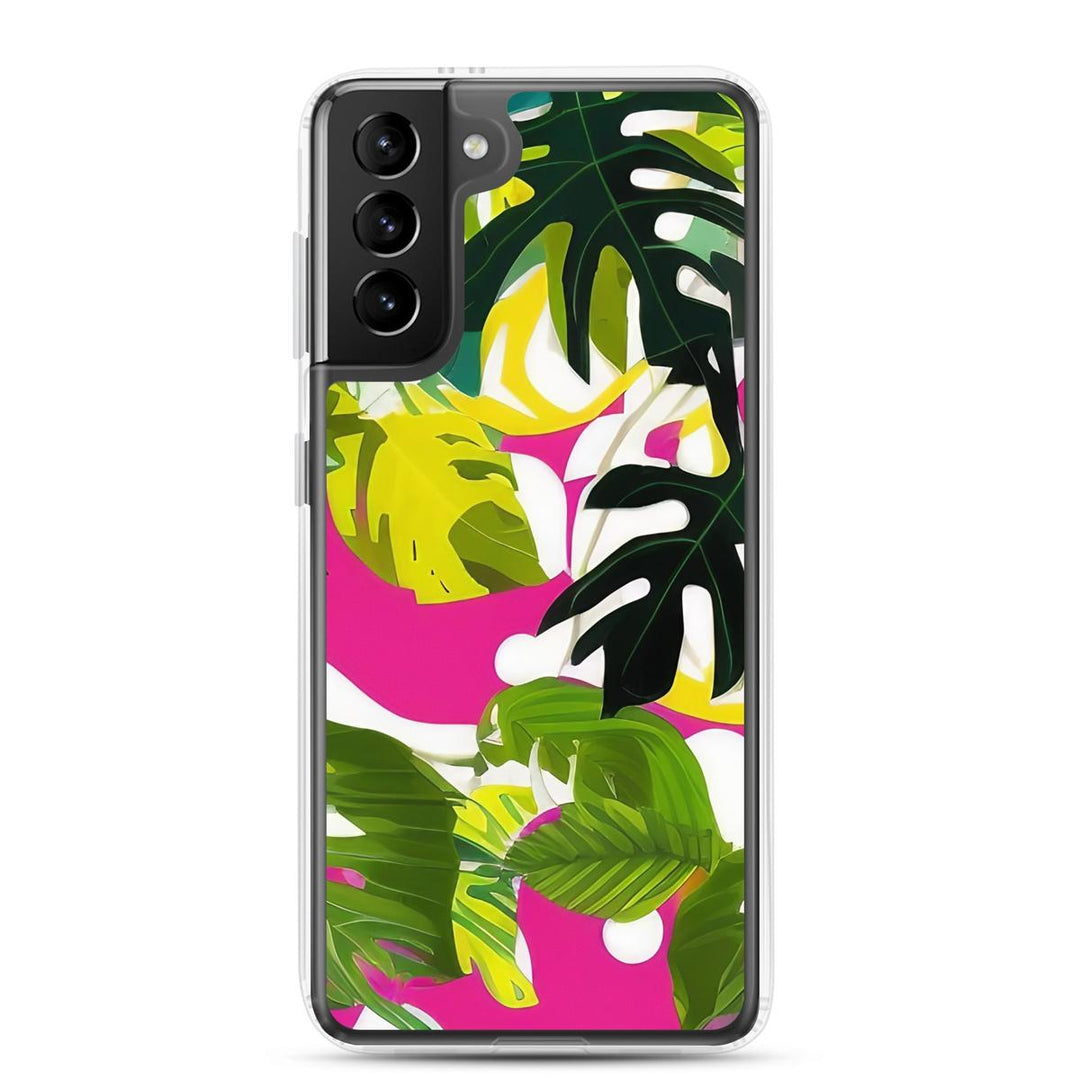 Leafy Jiffy Samsung® Clear Case - DOKUTRONIX