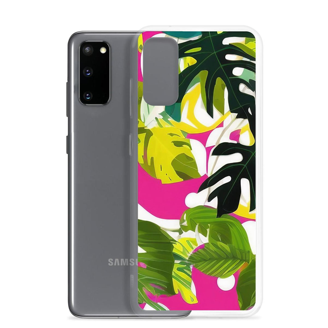 Leafy Jiffy Samsung® Clear Case - DOKUTRONIX