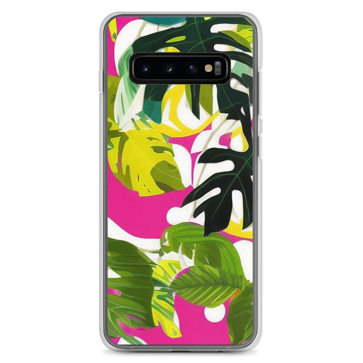 Leafy Jiffy Samsung® Clear Case - DOKUTRONIX