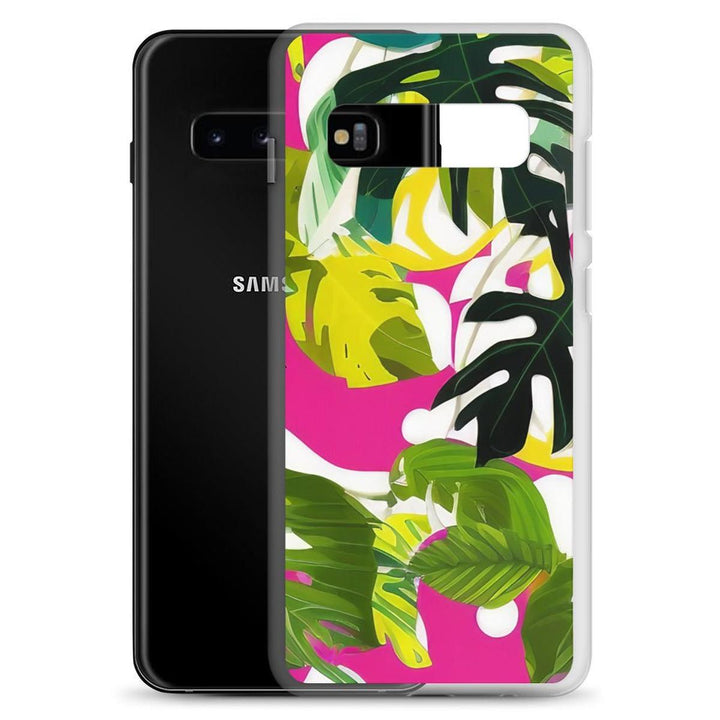 Leafy Jiffy Samsung® Clear Case - DOKUTRONIX