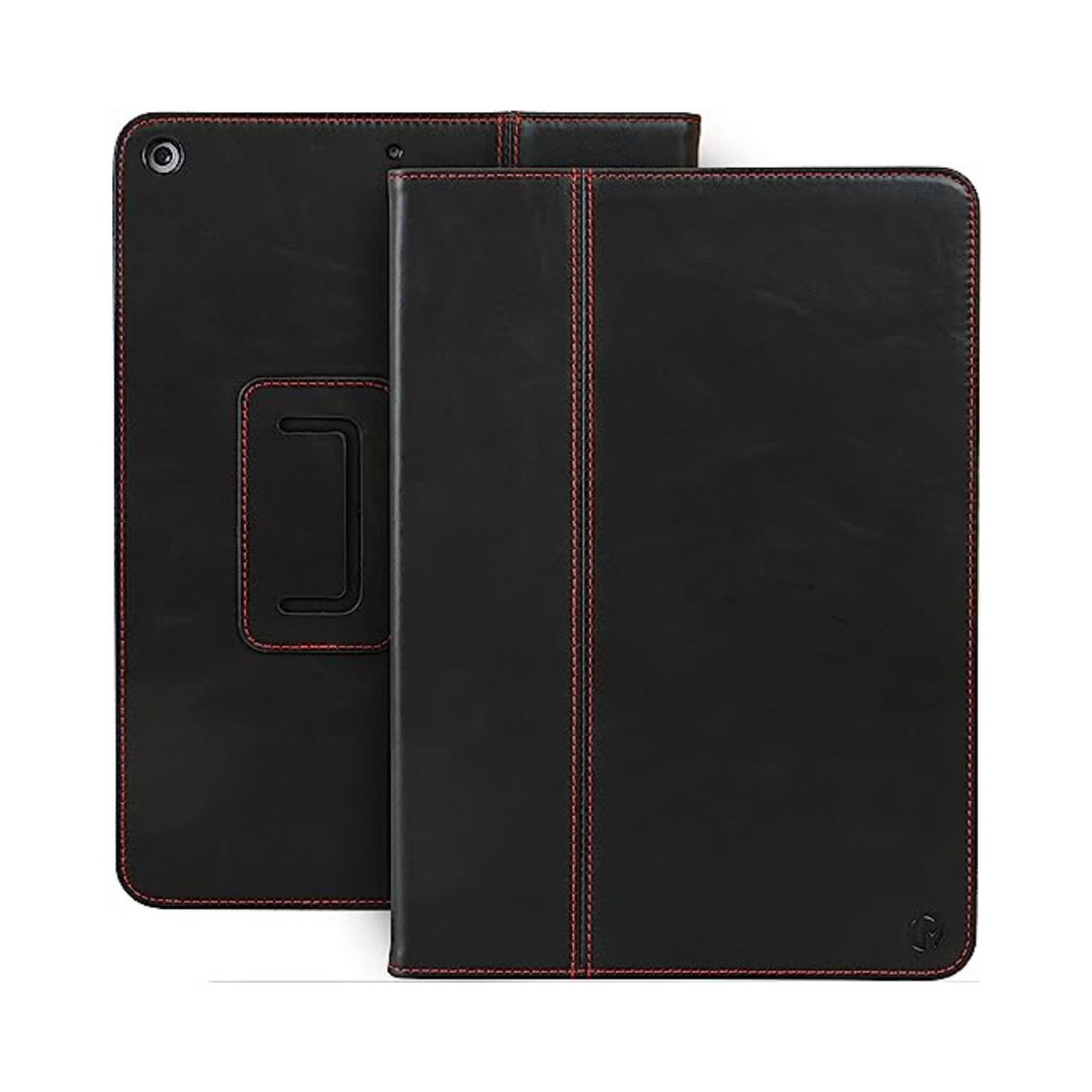 Casemade Luxe iPad 10.2 Leather Case - Black - DOKUTRONIX