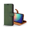 Green S23 Leather Case by Snakehive