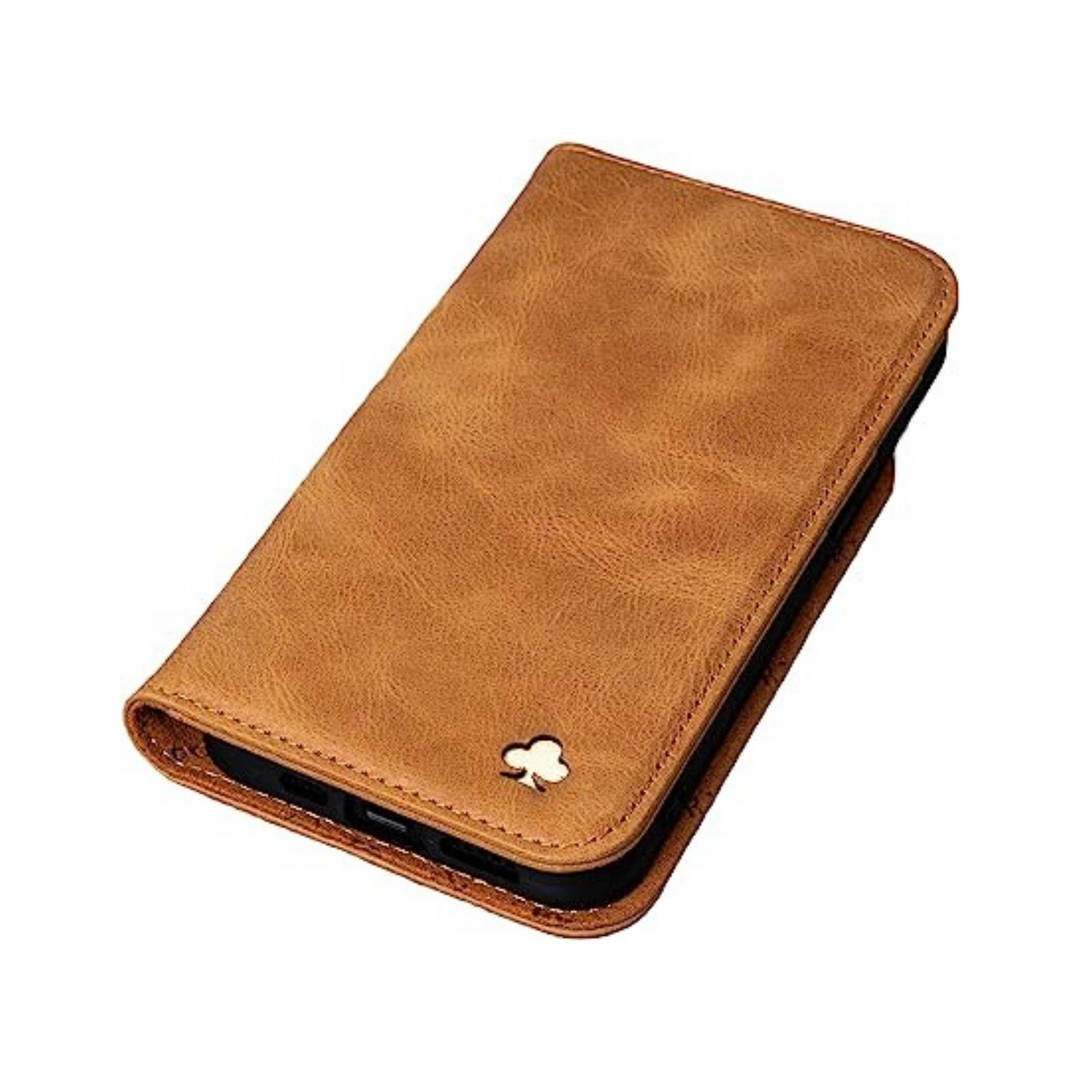 Porter Riley Tan Leather Galaxy S10 Case - DOKUTRONIX