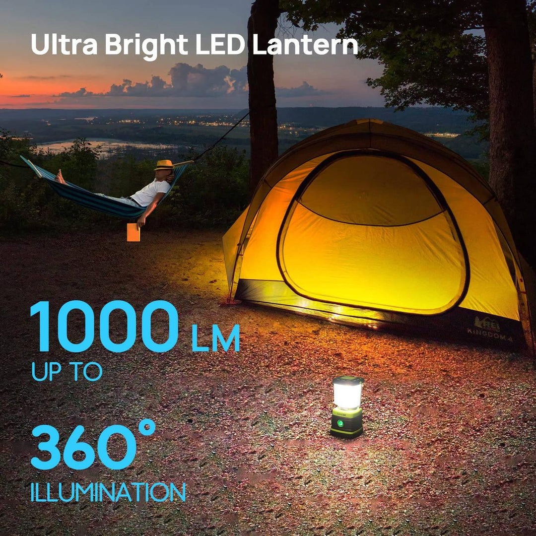 BrightTrail 1000LM LED Camping Lantern Duo - DOKUTRONIX