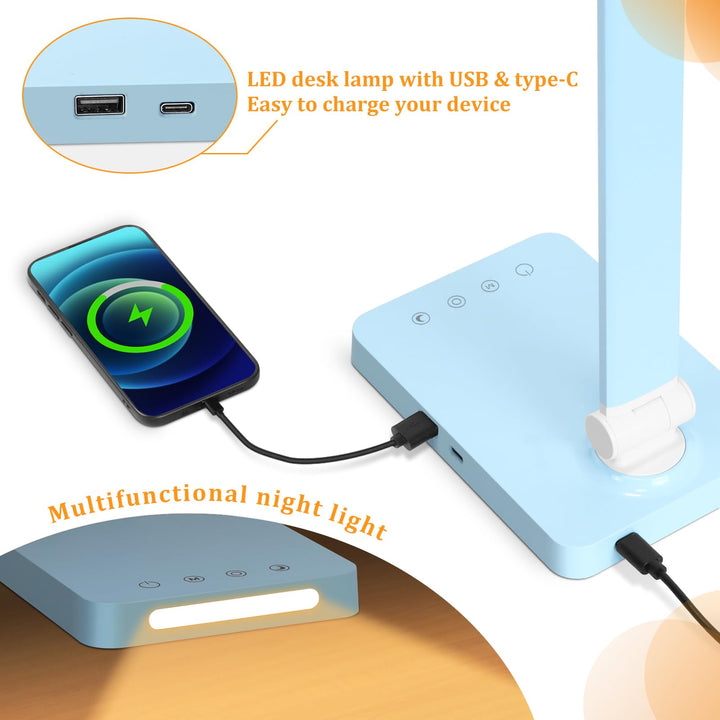 FlexiLight 5-Modes USB Desk Lamp - DOKUTRONIX