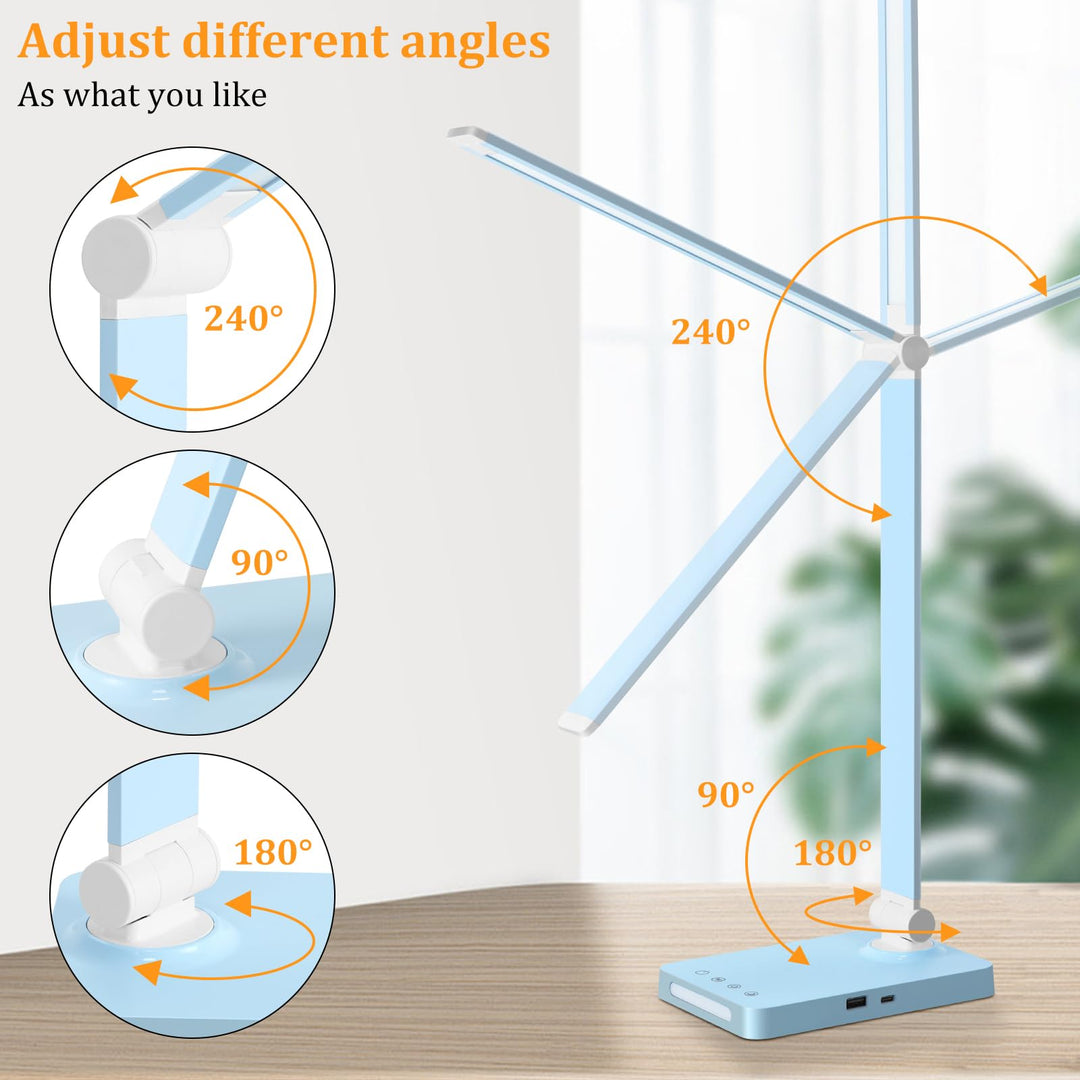 FlexiLight 5-Modes USB Desk Lamp - DOKUTRONIX