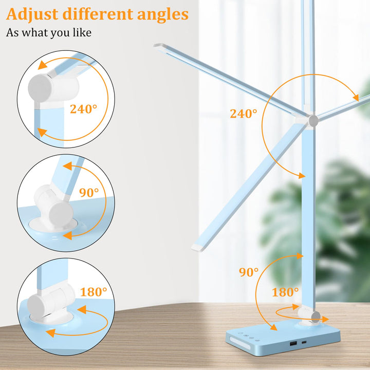 FlexiLight 5-Modes USB Desk Lamp - DOKUTRONIX