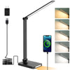 Smart Touch LED Desk Lamp with USB & Color Modes