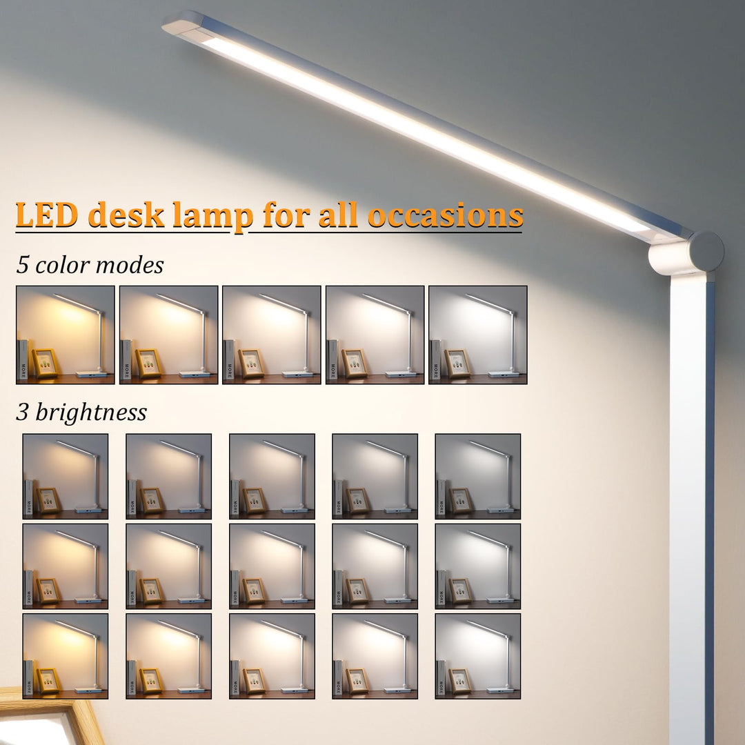 FlexiLight 5-Modes USB Desk Lamp - DOKUTRONIX