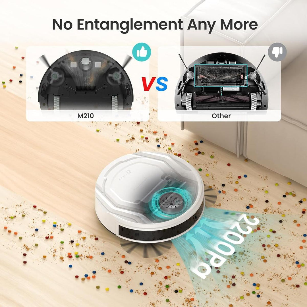 Lefant M210: Slim Smart Pet Hair Robot Vacuum - DOKUTRONIX