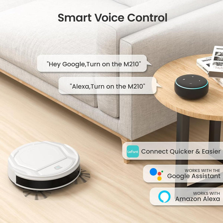 Lefant M210: Slim Smart Pet Hair Robot Vacuum - DOKUTRONIX