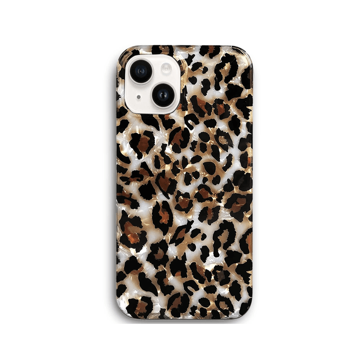 Leopard Sparkle iPhone 15 Plus Case - DOKUTRONIX