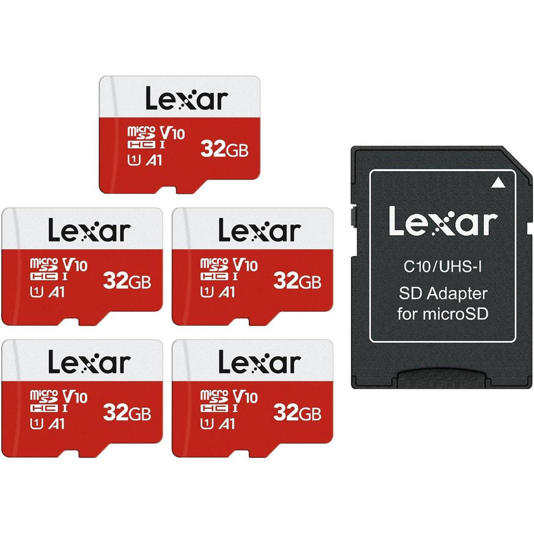 Lexar E-Series 5-Pack MicroSD - DOKUTRONIX