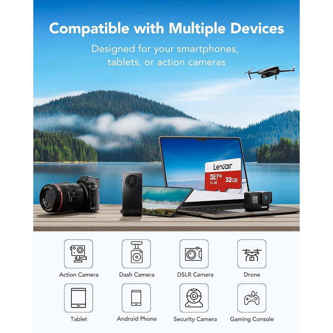 Lexar E-Series 5-Pack MicroSD - DOKUTRONIX