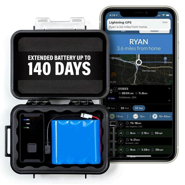 Magnetic Lightning GPS Tracker for Fleet Vehicles - DOKUTRONIX