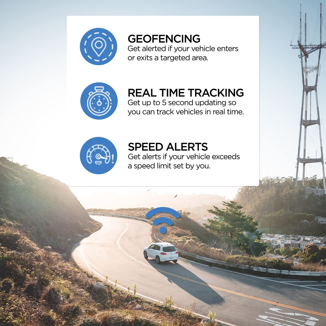 Magnetic Lightning GPS Tracker for Fleet Vehicles - DOKUTRONIX