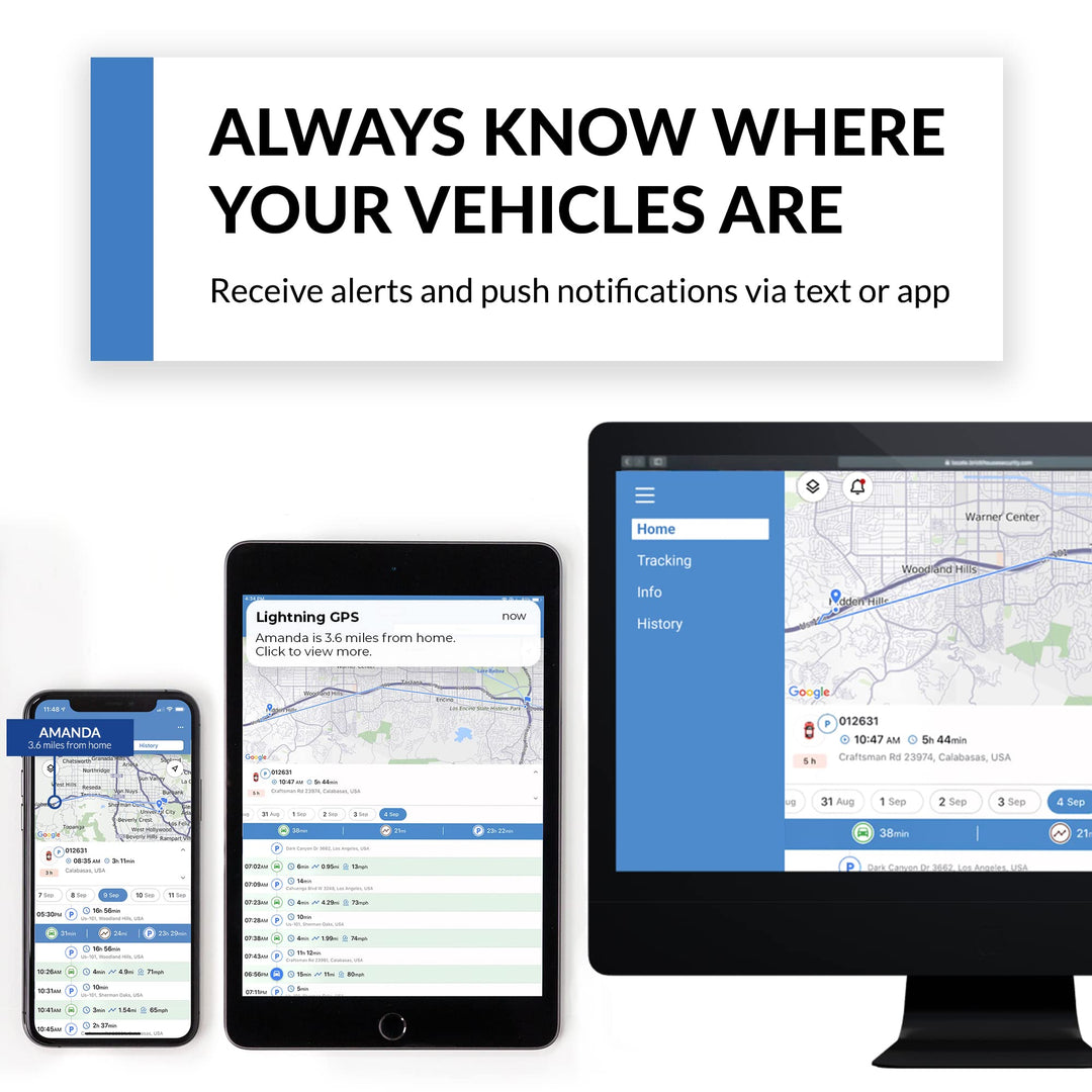 Magnetic Lightning GPS Tracker for Fleet Vehicles - DOKUTRONIX