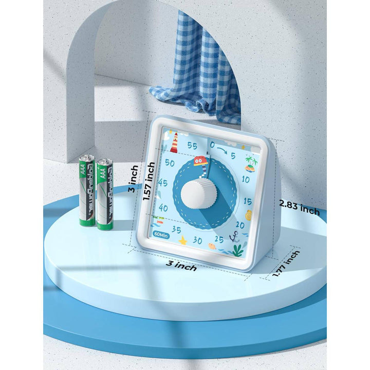 LIORQUE Rainbow Visual Timer for Kids & Classroom - DOKUTRONIX