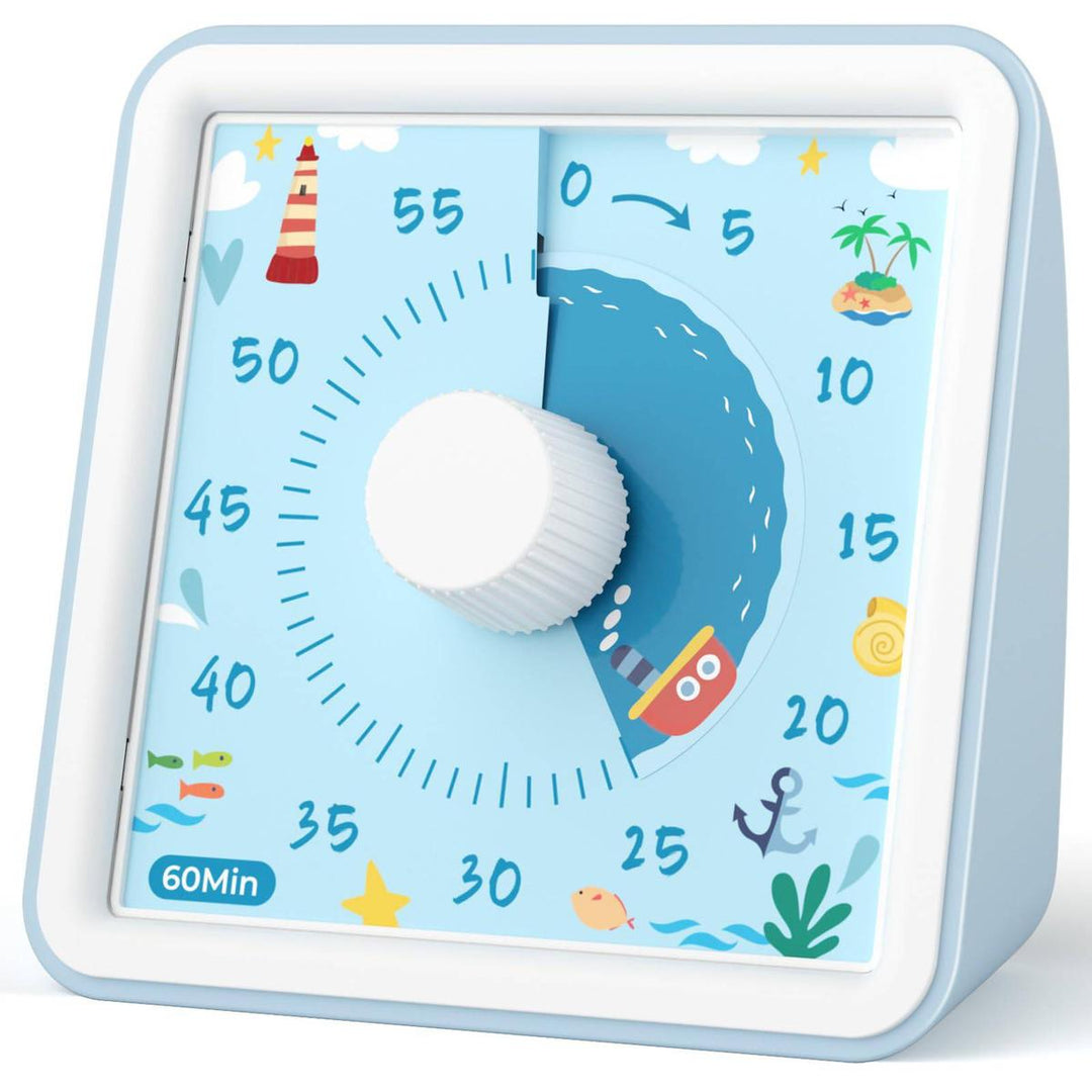 LIORQUE Rainbow Visual Timer for Kids & Classroom - DOKUTRONIX