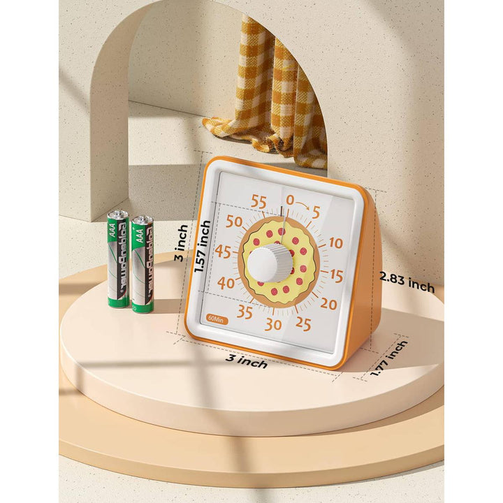 LIORQUE Rainbow Visual Timer for Kids & Classroom - DOKUTRONIX