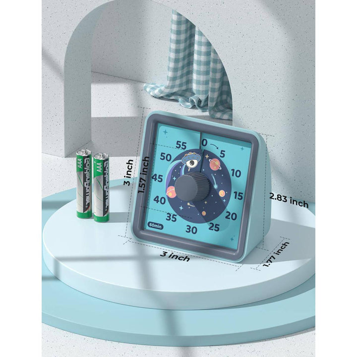 LIORQUE Rainbow Visual Timer for Kids & Classroom - DOKUTRONIX